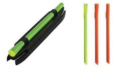 Оптоволоконная магнитная мушка HiViz (ХИВИС) M200 (комплект) MAGNETIC FRONT SIGHT сверхузкая